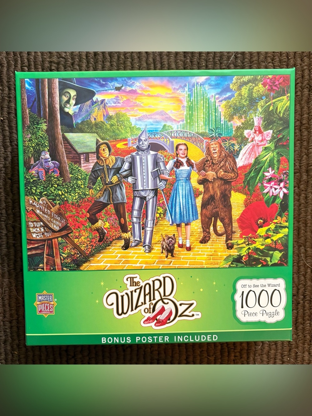 The Wizard of Oz 1000-Piece Jigsaw Puzzle NEW